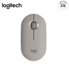 로지텍 [정품] PEBBLE 페블 M350 무소음 블루투스 무선 마우스 샌드 색상