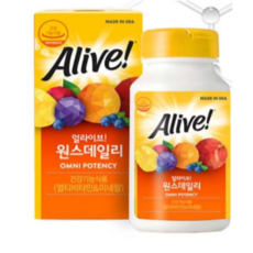 얼라이브 멀티비타민 포맨 멀티비타민 포우먼 30정, 멀티비타민 데일리