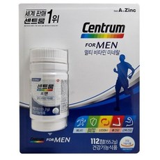 [국내발송] 센트룸 포맨 멀티비타민 112정 + 사은품증정, 1개
