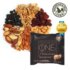 산과들에 원데이프리미엄 하루견과류 20g 30봉, 1개, 600g