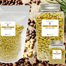 바른건강 PINE NUT 국내산 백잣 황잣 향도좋고 담백한 잣, 1개, 90g