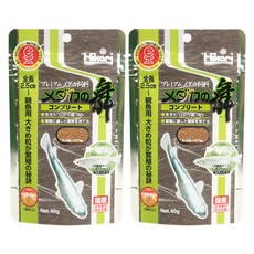 히카리 메다카 컴플리트 L 관상어 사료, 40g, 2개입