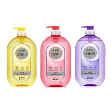 자연퐁 스팀워시 주방세제 본품 750ml 리필 1L 애플 레몬 로즈마리, 애플 본품 750ml