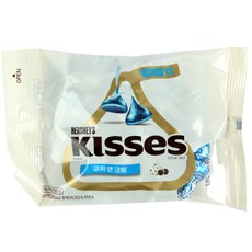 허쉬 키세스 쿠키앤크림 초콜릿, 146g, 5개