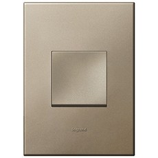 르그랑 아테오 샴페인 스위치 사각 원형 고급 호텔 USB 맹커버 통신 콘센트 커버 교체, 추가04.아마루스_실버_방우콘센트1구