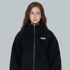 FANCY FLEECE JACKET (BLK)(19FW-F603)