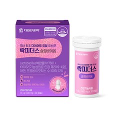 대웅제약 락피더스 슬림 바이옴 다이어트 유산균 14.4g, 30정, 1개