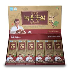 명절선물세트 명절선물 설선물 김오곤녹용홍삼농축스틱10mlx30포 추석선물 효도 홍삼, 10ml, 30포