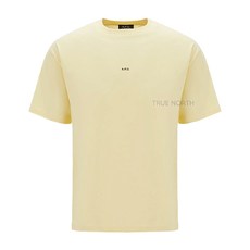 A.P.C.(아페쎄) [아페쎄] 22SS 남성 COEIO H26929 DAB 미니 로고 반팔 티셔츠 옐로우