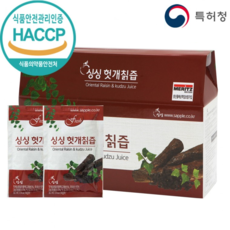 국내산 헛개칡즙 30팩 세트 HACCP 식약처인증 헛개나무 칡 효능 환절기건강 선물추천 100% 국산 싱싱 헛개칡즙 30포 패키지