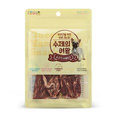 골든리트리버 넓적한 소고기 육포 개 간식 쫄깃한 펫, 1개
