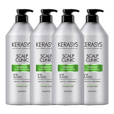 케라시스 두피 클리닉 스칼프 샴푸 750ml 4개