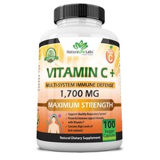 멀티비타민 고함량 비타민 C 1700 MG Vitamin D3 아연 엘더버리 100캡슐
