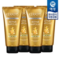 케라시스 어드밴스드 10X 리페어 앰플 헤어팩, 300ml, 4개