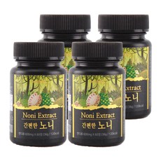 아임힐링 노니 추출분말 60정 x4개(사은품증정), 단품, 단품