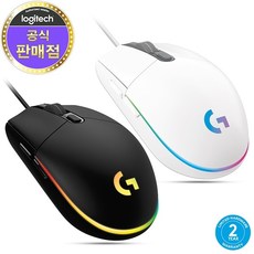 로지텍 유선 게이밍 광마우스 G102 2세대 Lightsync 로지텍코리아정품 블랙 USB, 상세페이지 참조, 상세페이지 참조
