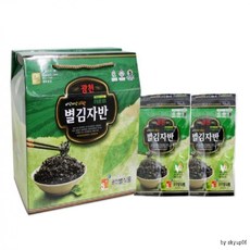 ￦광천별맛 김자반세트 1BOX 5봉지 밥반찬 광천 반찬용 별맛 주먹밥 파래 재래 구이 조미￦＆EA, ￦단품, ￦단품