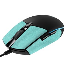 로지텍 G102 G304 GPRO 마우스 무스탕 터치패치 G302 미끄럼 방지 땀흡수 스티커 보호필름 적용, 1, (하프)G102G304GPRO-티브그린