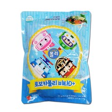 건강두배로 로보카폴리 비타 D+ 50정, 1개