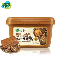 짠맛을줄인 건강한 재래된장, 500g, 1개