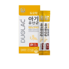 듀오락 아기 유산균 프로바이오틱스, 1.5g, 30개