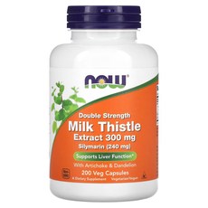 나우푸드 실리마린 밀크 시슬 추출물 300mg 베지 캡슐, 200개입, 1개