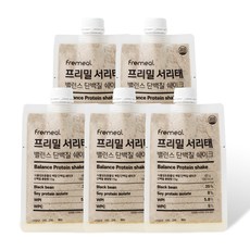 프리밀 서리태 밸런스 단백질 쉐이크, 40g, 5개