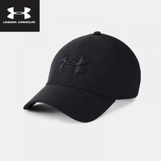 [엔터식스]언더아머 [UNDERARMOUR]언더아머_남성 UA 블리칭 3.0 캡 1305036-0021305036-002, 블랙(002)@# XL/XXL