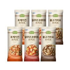 상하키친 브리또 세트 (칠리치즈포테이토 130g +로제치킨 130g +불고기마요 130g 각 2개 (총 6개))_냉동