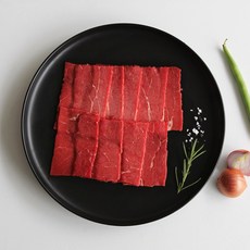이솔푸드 호주산 헬스 소고기 우둔살 슬라이스 2KG 다이어트 건강식단, 10팩, 200g