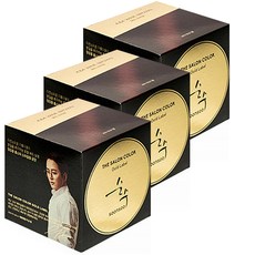 순수 더 살롱 컬러 골드라벨 염모제, 3개, 와인브라운