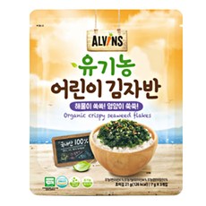 엘빈즈 유기농 어린이 김자반, 해물맛, 3개입