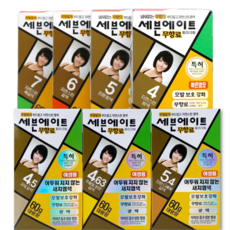 세븐에이트 무향료 칼라크림 새치용 멋내기용 염모제, 5호, 1개