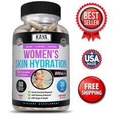 Skin Hydration Vitamins Tone Repair and Elasticity Skin Care Capsules 60ct