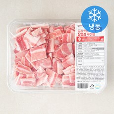 곰곰 옛날 삼겹살 구이용 1kg (냉동), 1개