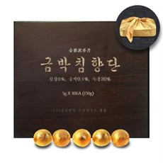 [95%이상]30환 최고급 금박침향환 원방침향단 발효침향원 선물용 경옥고 공진단 상자포장, 1BOX