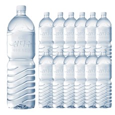 제주 삼다수 앰버그리스 그린 2L 무라벨 x 24개(유무라벨랜덤)
