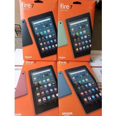 타블릿 태블릿PC Alexa 7"이 포함된 Amazon Kindle Fire 7 태블릿 16GB 32GB 9세대 2019 릴리스, 32GB Black