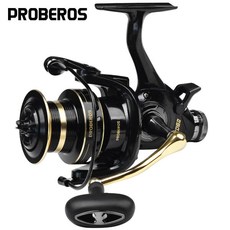 금속 스피닝 휠 4 1 원거리 루어 바다 낚시 릴 PROBEROS FD30, ONE SIZE