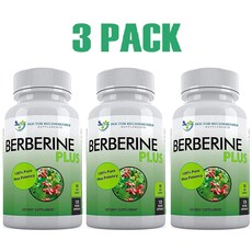 베르베린 영양제 1200mg 로얄젤리 함유 Bererine 베르베린플러스 3팩, 1쎄트 (3팩)