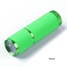 미니 UV Led 라이트 UV LED 램프 네일 건조기 젤 네일 9 LED 손전등 휴대용 네일 건조기 네일 아트 도구, green_기타