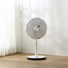 peva 전기 팬 커버 원형 팬 보호 커버 바닥 팬 안전 보호 방수 부팅, 동물, 라운드 45cm