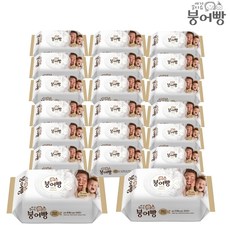 [KT알파쇼핑]붕어빵 패밀리물티슈70매*20팩 (고평량 캡형)