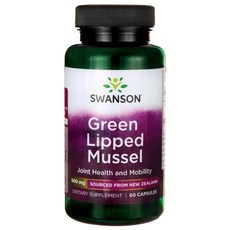 스완슨 뉴질랜드 초록입홍합 500mg 캡슐, 60개입, 1개