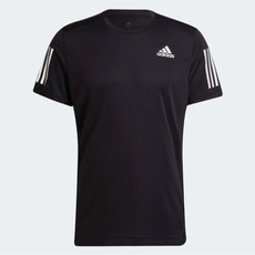아디다스 OWN THE 런 반팔티 기능성 반팔티 블랙 H58591