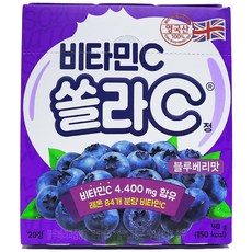 쏠라씨 비타민C 블루베리, 20정, 120개
