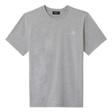 아페쎄 아이템 로고 티셔츠 그레이 반팔 반팔티 COEOP H26904 PLA