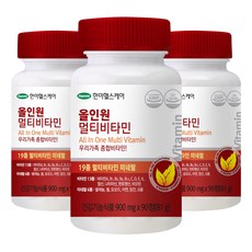 한미헬스케어 올인원 멀티비타민, 90정, 3개