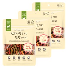 굿데이 반려견을 위한 건강레시피 져키, 치킨야채, 3개입