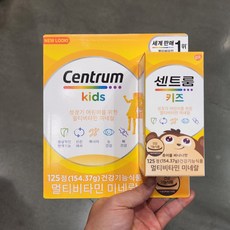 센트룸 포 코스트코 키즈 멀티비타민 미네랄 츄어블 125정, 단품, 단품
